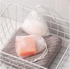White PE Fiber Bath Mitts Soaps Wear Rope Nets 1Set of 10 PCS Foaming Catalyze Washing Soap Foam Fragrance Deodorant Healthy Auxiliary Generation Foam
