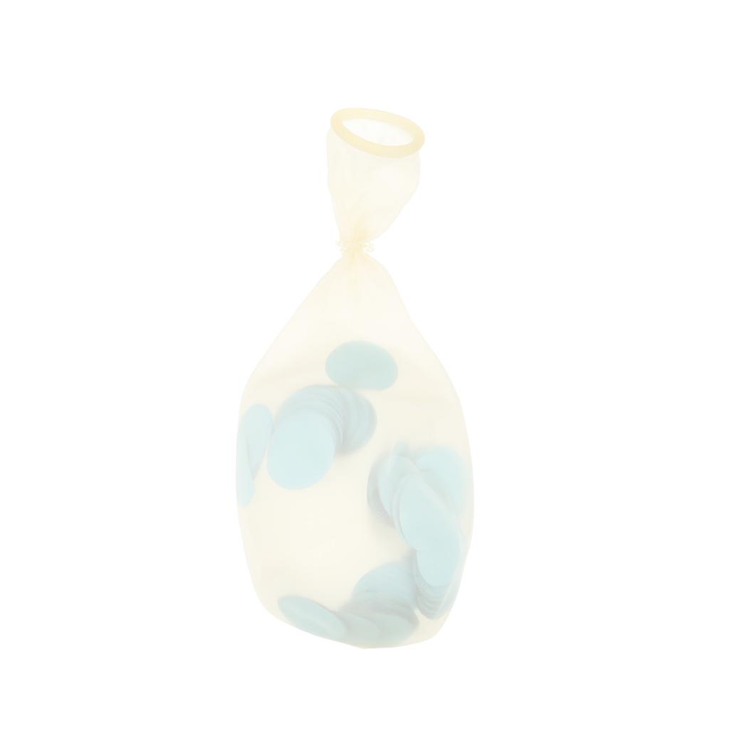 1pcs Set 12 Inch Pink Latex For Birthday Party Clear Balloons Confetti Transparent Balloons Confetti Balloons