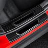 Car Body Stainless Steel Pedal Door Sill Scuff Plate Inner Threshold Bumper Parts 4PCs For Mazda CX-30 CX30