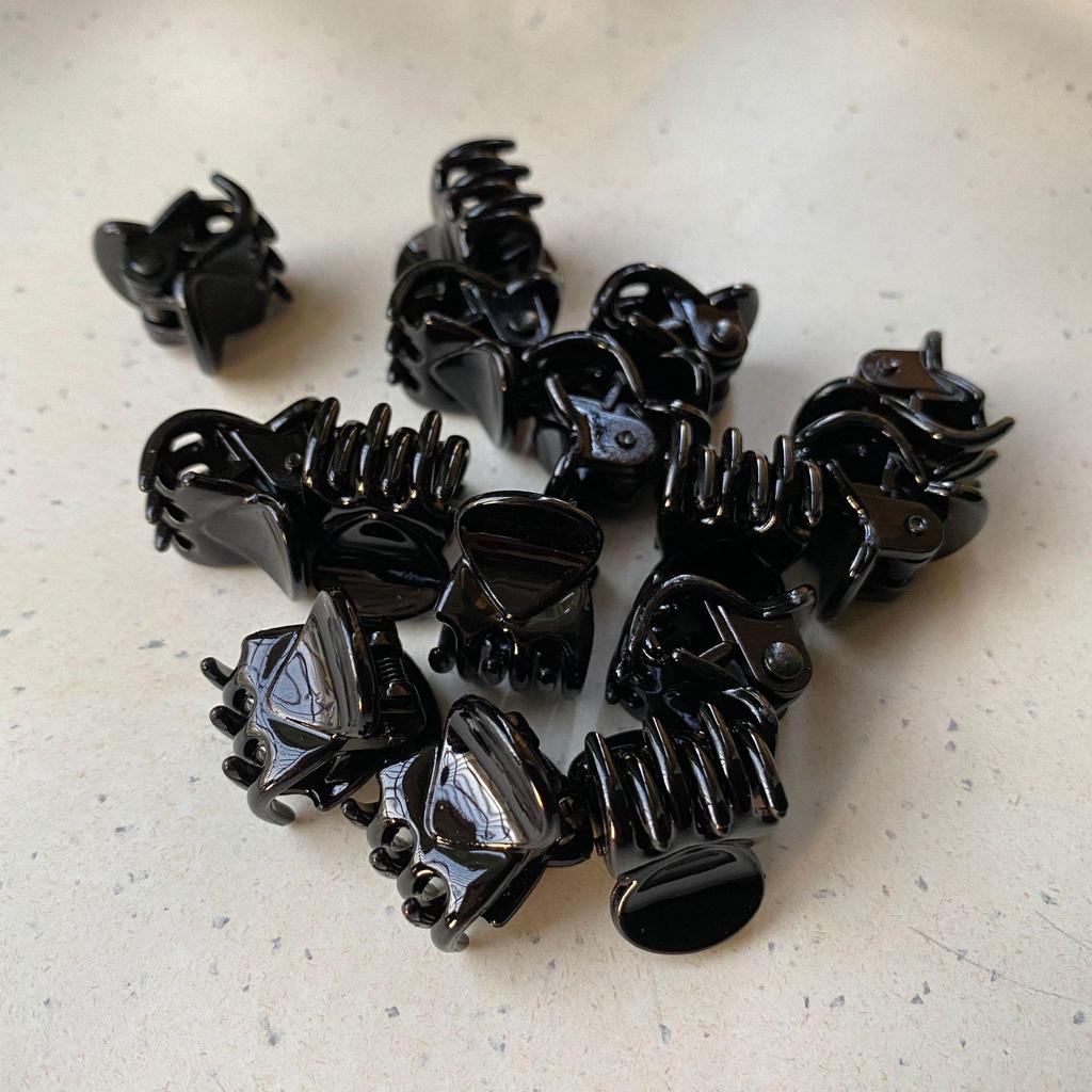 Korean Style Minimalist Teardrop Hair Clip – Versatile Baby and Bangs Claw Clip, 1.5cm