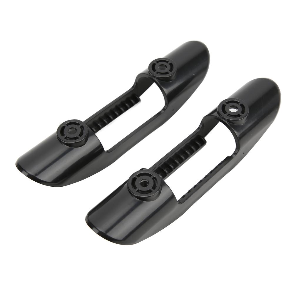 2PCS Kayak Paddle Holder Clip Black Corrosion Resistant Plastic Universal for Ships