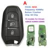 CN009056 Original Remote FCC IM3A 4A Chip 434MhzNXP-KILLER Compatible A3M05 A3M15 A3M65 For 208 2008 308 3008 508 C3 C4 C5 Corsa