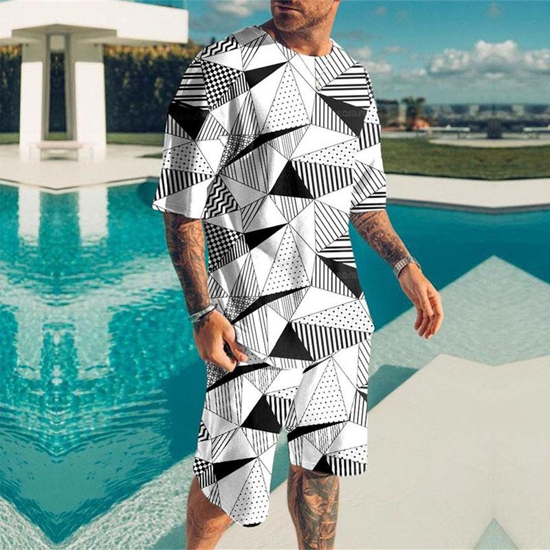 Tshirt da uomo Stampa digitale 3D alla moda Pantaloncini Sleeve_Beach da  uomo Set T-shirt all-match da uomo + Set pantaloncini acquista in modo  economico — spedizione gratuita, recensioni reali con foto —