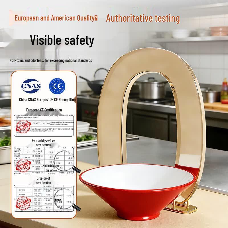 A8 Commercial Melamine Noodle Bowl