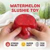 Handmade Watermelon & Kiwi Fruit Slushy Soft Squishy Squeeze Toy Realistic Fruit Simulation Model Stress Relief Gift For Adults