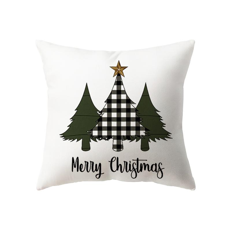 Vánoční dekorace Vánoční motiv Vzor potisku Povlak na polštář Domácí Obývací pokoj Dekorace na pohovku Povlak na polštář