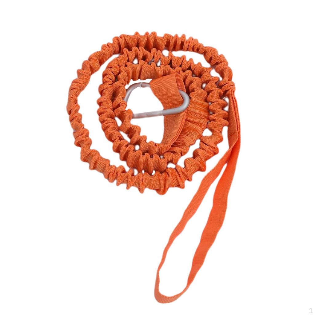 Adjustable Durable Premium Elastic Leash Surfboard Colid Keeper Fishing Pole Holder Tie Rope Oars