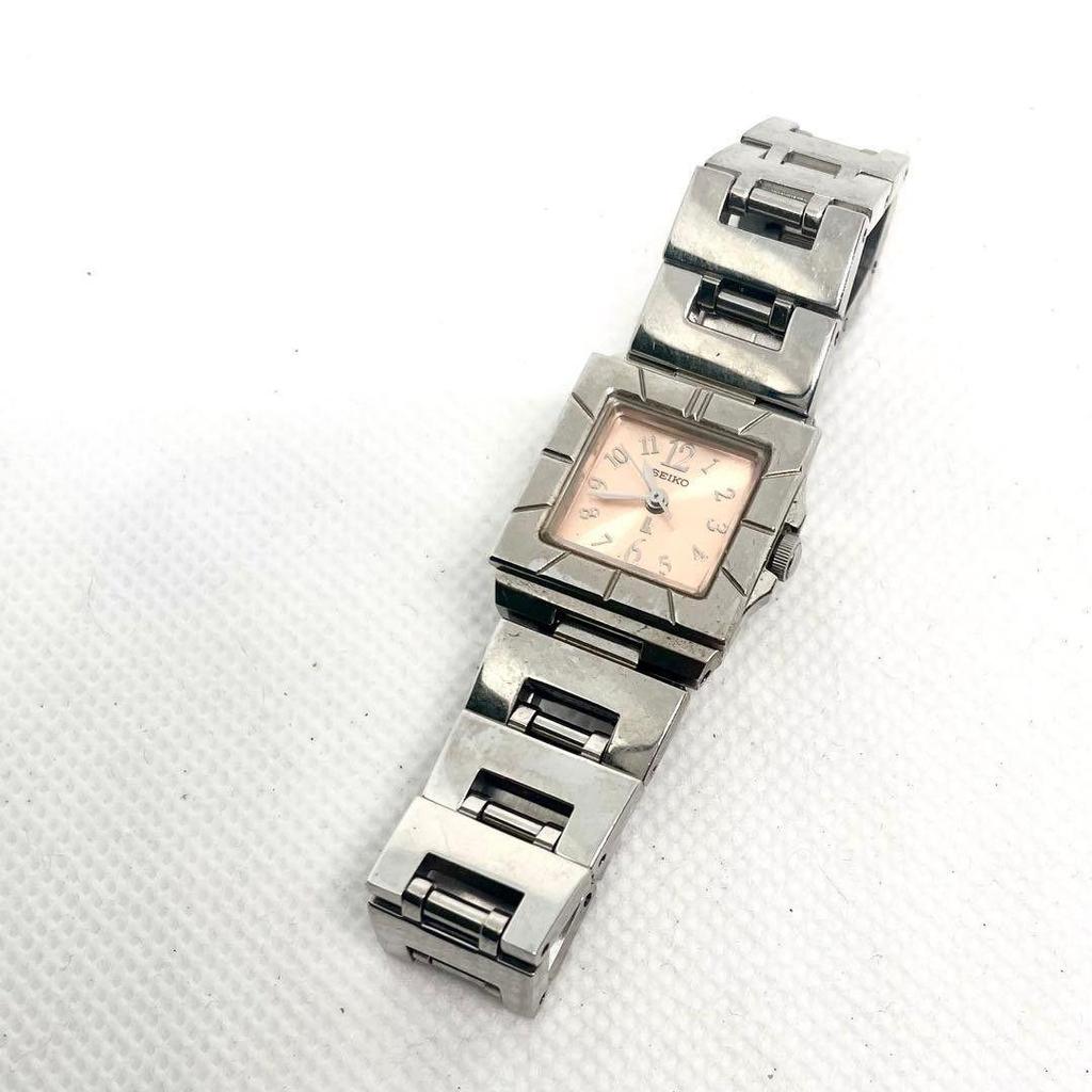 Used SEIKO LUKIA Ladies Watch Pink New Battery Replaced