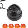 1080p CCTV Dome Camera AHD Camera Surveillance NTSC System for Bus Boat Car (Black ) Black