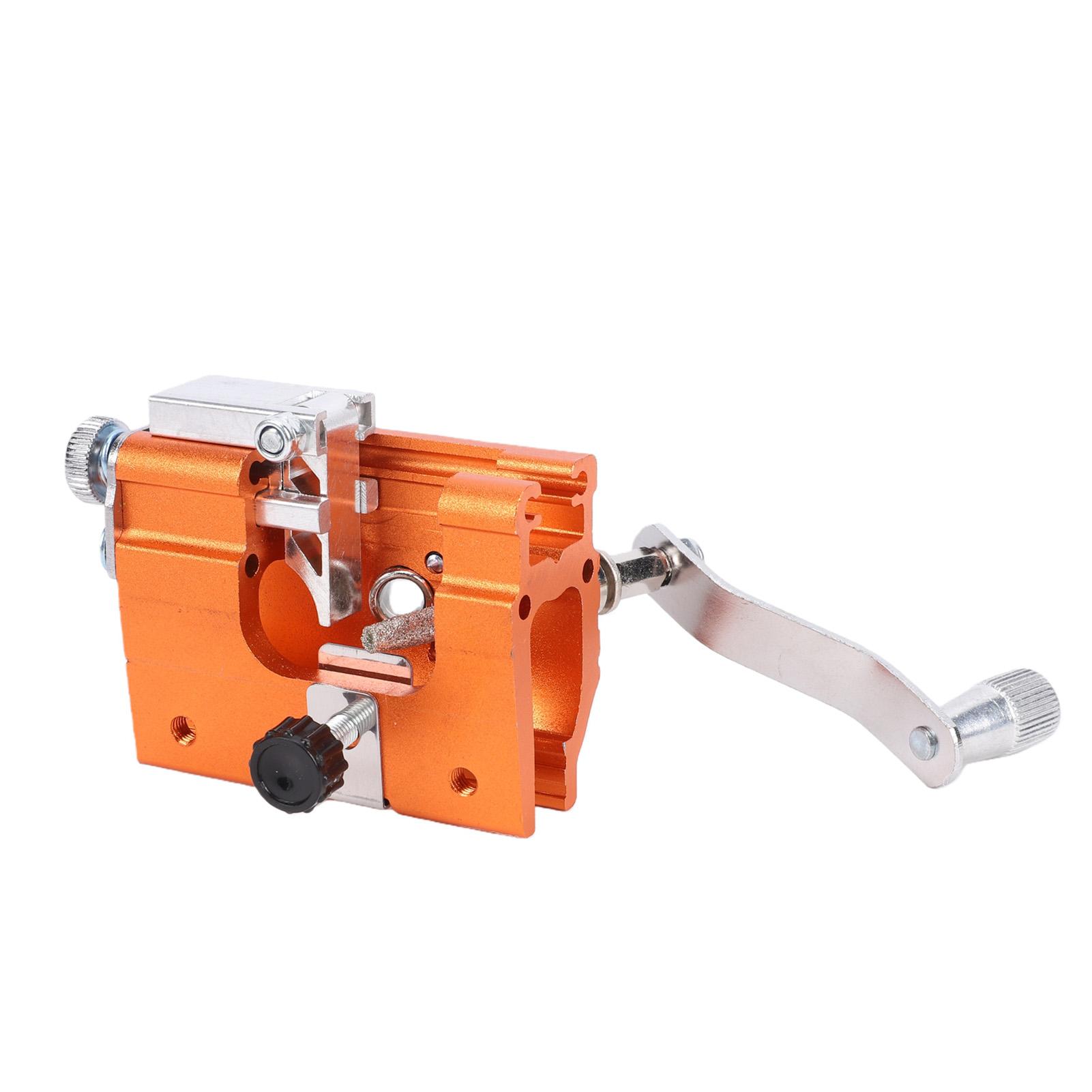 

Hand Crank Chainsaw Sharpener Portable Saw Chain Sharpening Tool Kit for Home Farm Garden