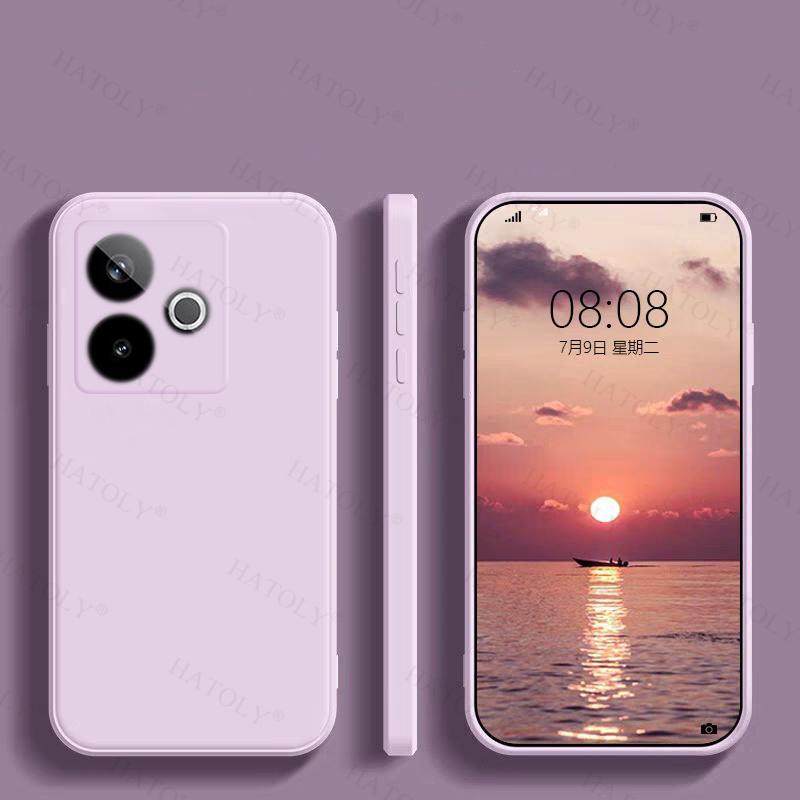 For Realme GT 7 Case Cover For Realme GT 7 Anti-knock Liquid Silicone Candy Color Case For Realme GT 7 Case 6.78 inch