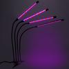 Led Plant Growth Lamp 80 Diodes Timer 25 W Home Plant Cultivation With Mains Adapter