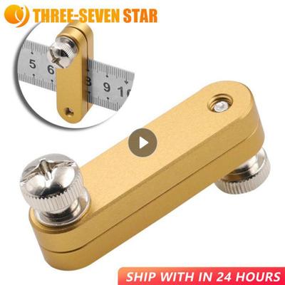 Steel Ruler Positioning Block Angle Scriber Line Marking Gauge For Ruler Locator Woodworking Carpentry Scriber Measuring Tools