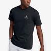 Jordan Embroidered Logo Crew Neck Short Sleeve T-Shirt Men Tops Black DA6800-010