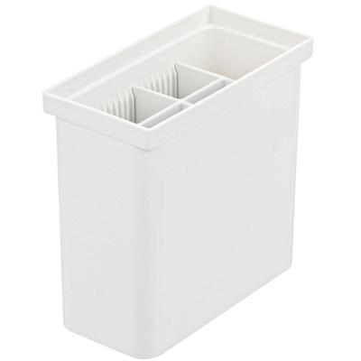 Richel TOTONO Storage Box Drawer Kitchen Tool Stand R White Made In Japan Dishwasher Safe Comes with Joint Connectable Easy To Use Convenient