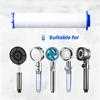 5/50PCS Shower Head Filter Replacement Showerhead Remove Chlorine/Fluoride/Hard Water Hygienic Bathroom Accessories