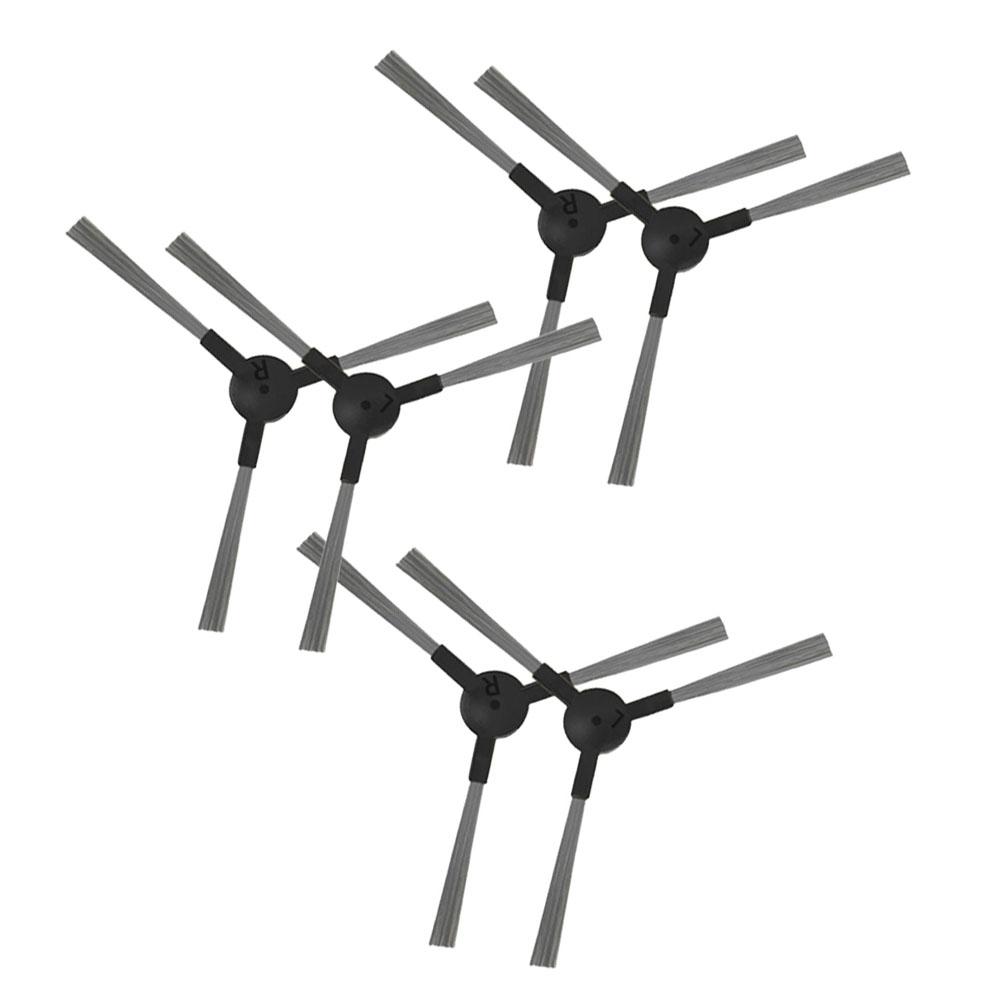 4/10 Stück Seitenbürsten 54mm ABS+Nylon Schwarz Für Cecotec