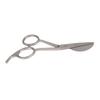 Stainless Steel Applique Scissors Duckbill Blade Comfortable Ergonomic Handle DIY Carpet Shears