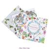 Malbuch für Kinder Erwachsene Stress abbauen Zeitvertreib Malen Kunstbuch Anti-Stress Magischer Wald Fantasie Traum Wunderland