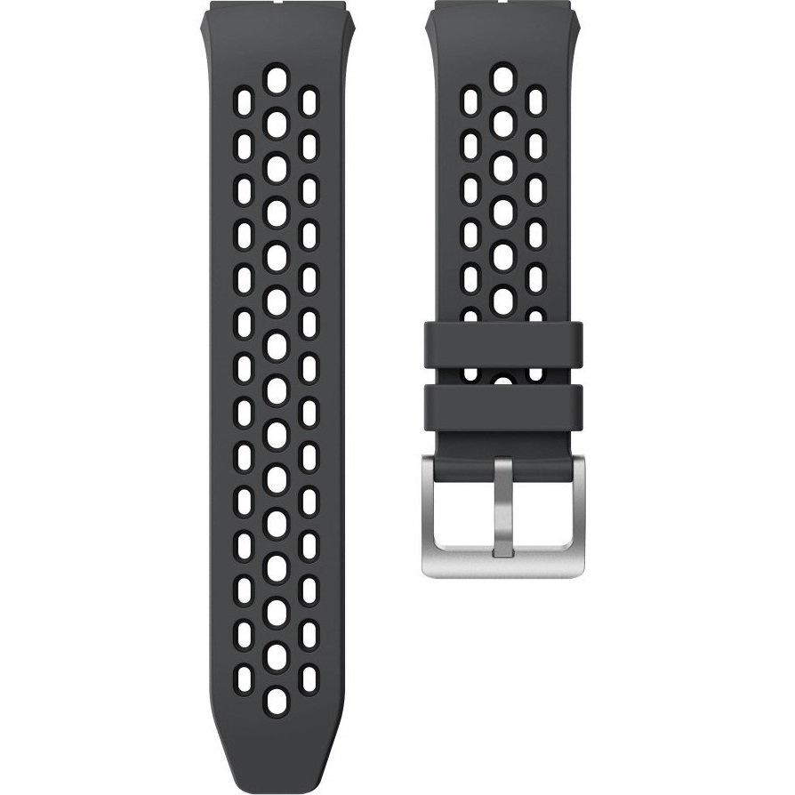 Silicone Strap for Huawei Watch GT 2e, Gray / Black