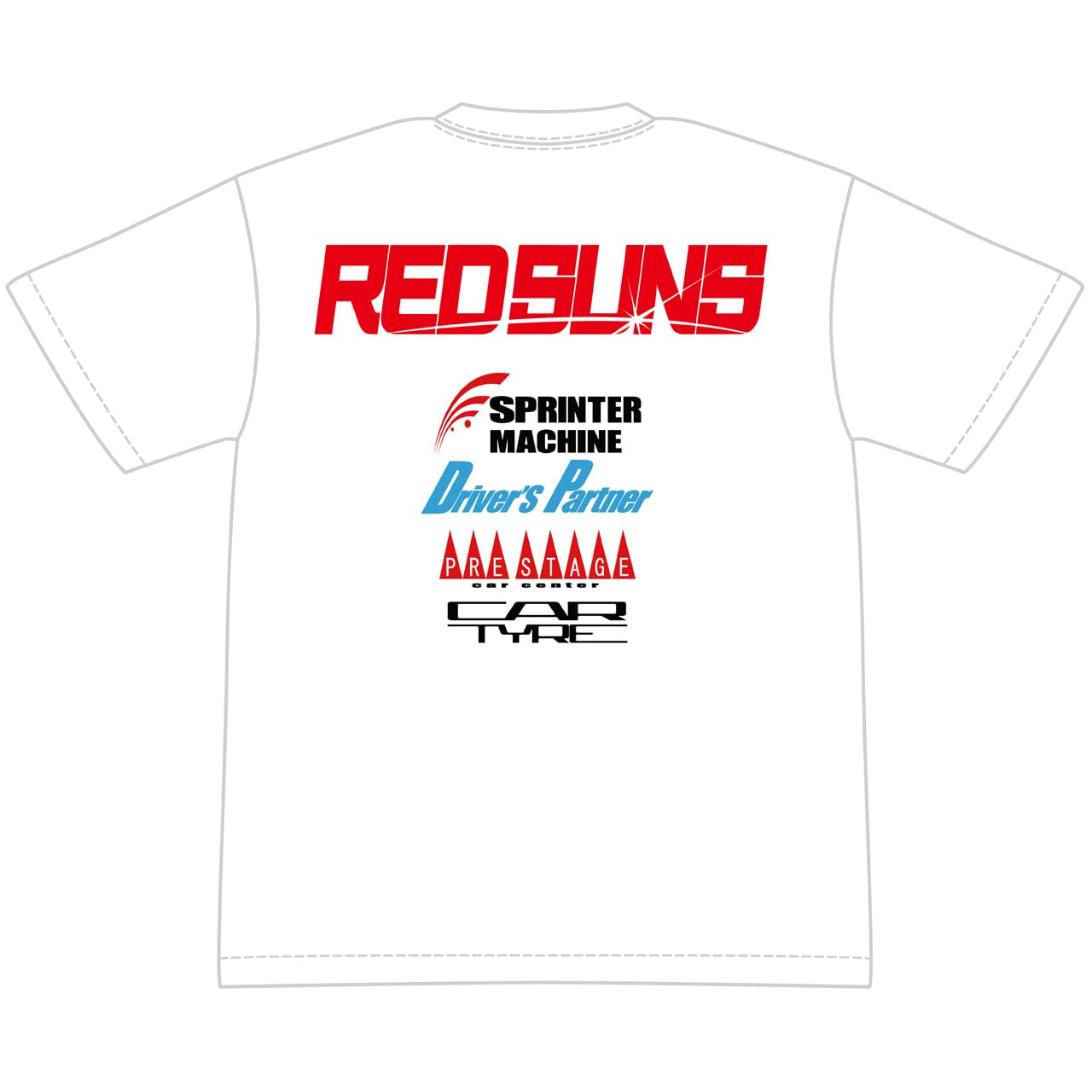 

Новая футболка с фильмом Red Suns FC3S Initial D белый