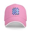 Blue Checkered I was 6 Now Im 7 Funny 67 Birthday Baseball Cap Casual Men Trucker Hat Sun Visor Design Outdoor Baseball Caps