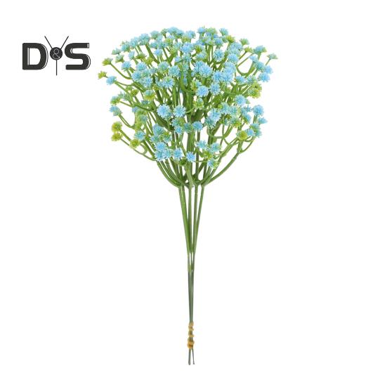 UV-Resistant Artificial Flowers 20&36 Stems Realistic Touch Gypsophila Bouquets for Weddings Home Decor Weatherproof Plastic Fake Flowers for Outdoor