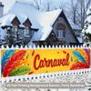 2D Carnaval Party Banner for Rio Carnival Themed Photo Booth Decoration