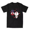 Hello Kitty X SpiderUnisex Cute Couple Cotton Tshirt Unisexs Popular Tshirt Summer Cool Top Harajuku Casual Retro Tshirt