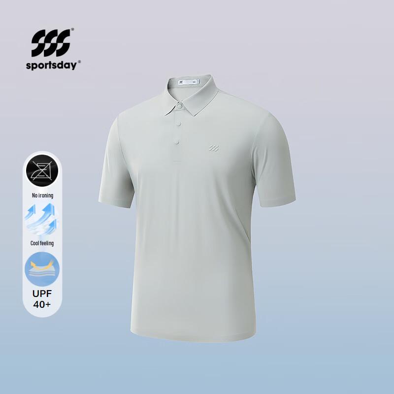 HLA Men s Sportsday Cool-Touch Wrinkle-Free Short-Sleeve Polo Shirt 2XL