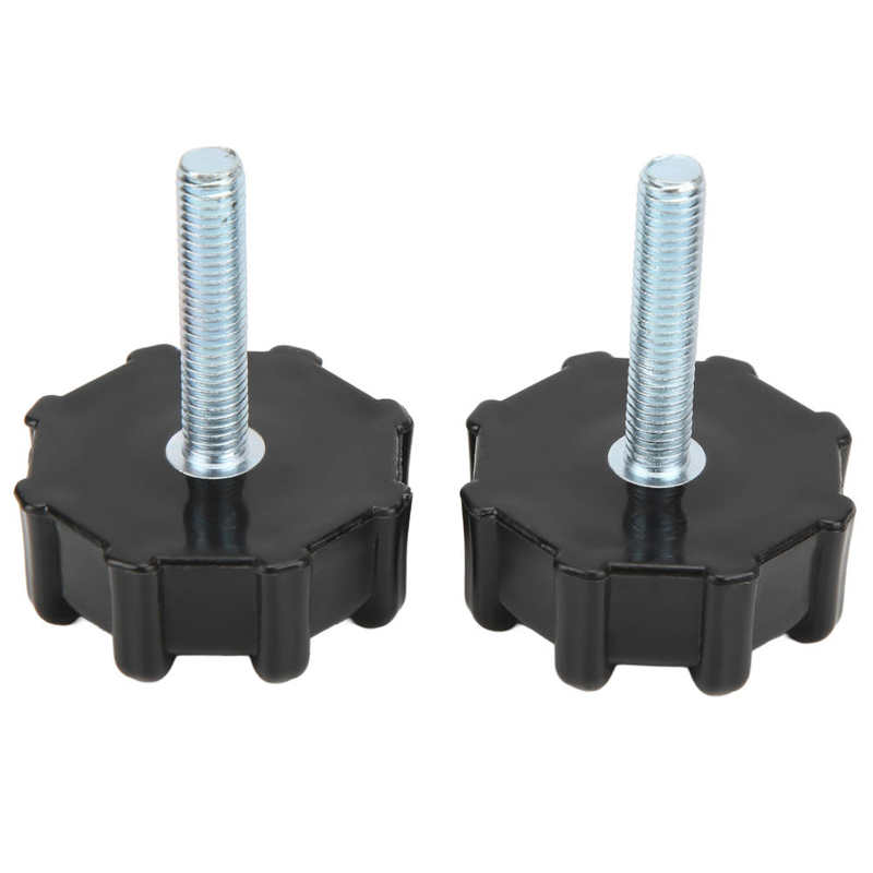 Manopola Manubrio Bulloni Forma a Stella Bassa Acciaio al Carbonio Manopola Manuale Vite di Serraggio Antiruggine per