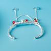 Anime Tian Guan Ci Fu Bracelet Hua Cheng Xie Lian Cosplay Adjustable Butterfly Finger Rings Pendant Accessories Props