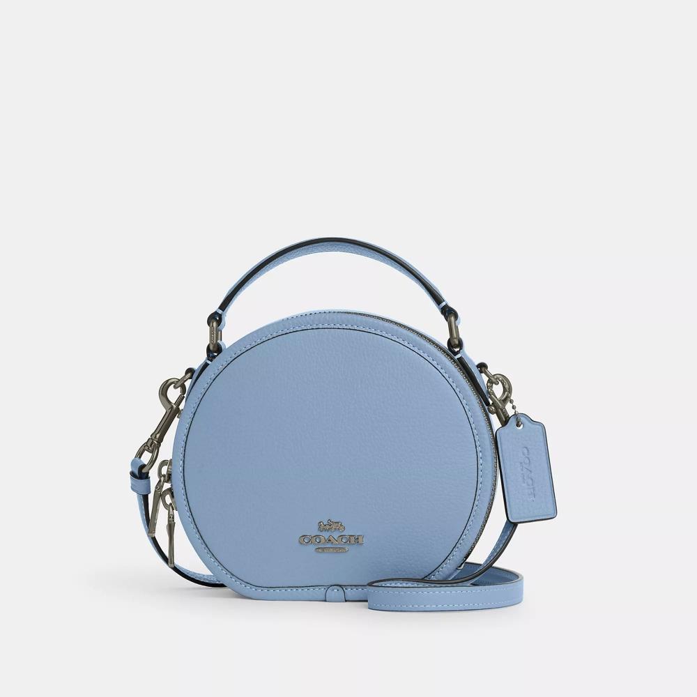 

Кроссбоди Coach Canteen Василек из бронзы