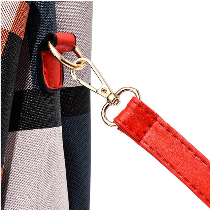 Fashionable Women's Handbag New Patchwork Single Shoulder Crossbody Bag Large Capacity Women's Bag AVE