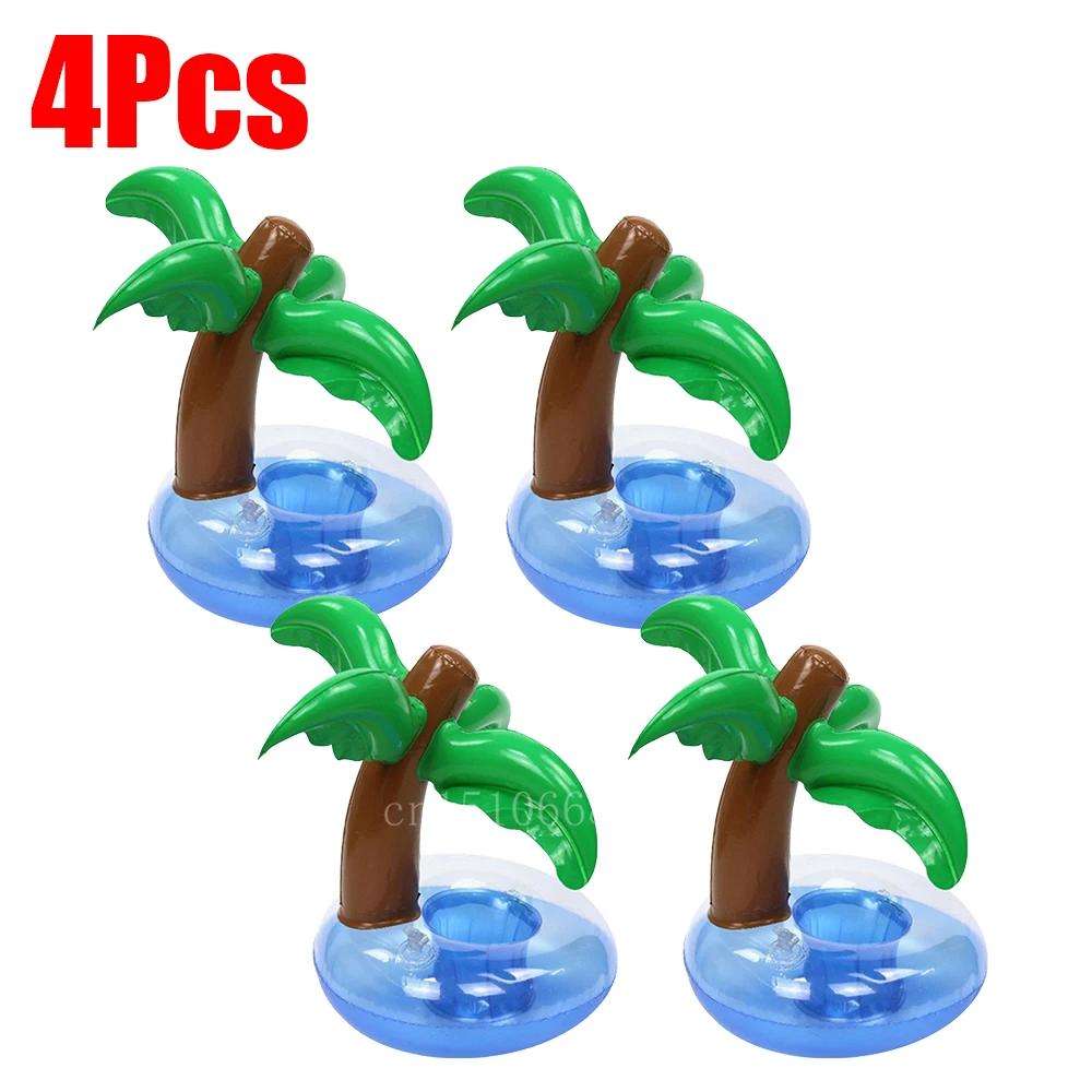 1-5 Stücke Schwimmender Becher Aufblasbarer Flamingo Getränkebecherhalter Pool Float Bar Untersetzer Schwimmhilfen Rosa Spielzeug Getränkehalter