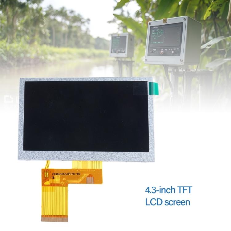 4.3inch TFT LCD Screen Display 480x272 Resolution LCD Monitors Replacement for Outdoor Detection Fish Anchors Accessories