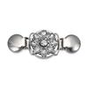 Vintage Cardigan Duck DIY Clip Pin Women Shawl Blouse Collar Sweater Scarf Clasp Charm Shiny Rhinestone Pin Gift for Ladies