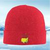 Golf Flag Tournament Shape Emblem Logo Men Women Unisex Knitted Hat Beanie Pullover Cap Winter Thermal Warm Christmas Outdoor Cy