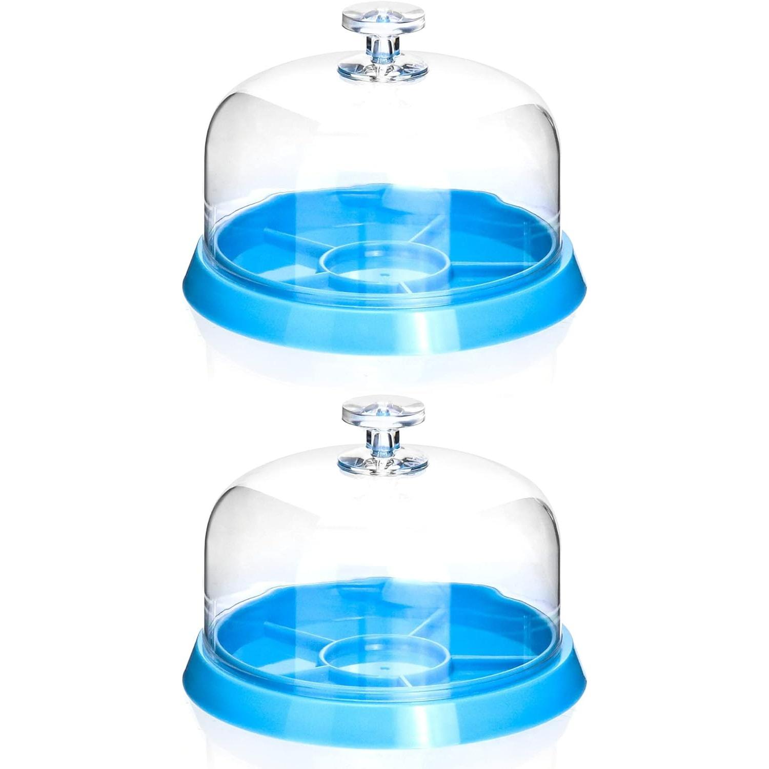 Watch Movement Dust Cover,2 Pack Moistureproof Anti-dust Tray Watch Parts Storage Box Maintain The Accuracy of The Instrument Organize Small Parts Q