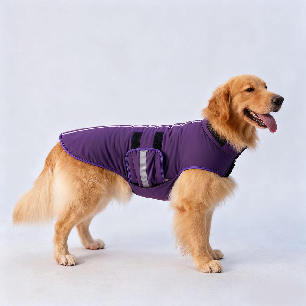 Warm Waterproof Reflective Dog Coat for Small & Medium Dogs