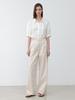 ATELIER NAIN Waist Double Strap Tuck Pants(Pt-5642)