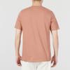 Adidas Logo Print Crew Neck Loose Short Sleeve T-Shirt Men Tops Brown H49668