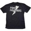 Foo Fighters T-Shirt Flash Back Print Band Logo neu Offiziell Herren Schwarz
