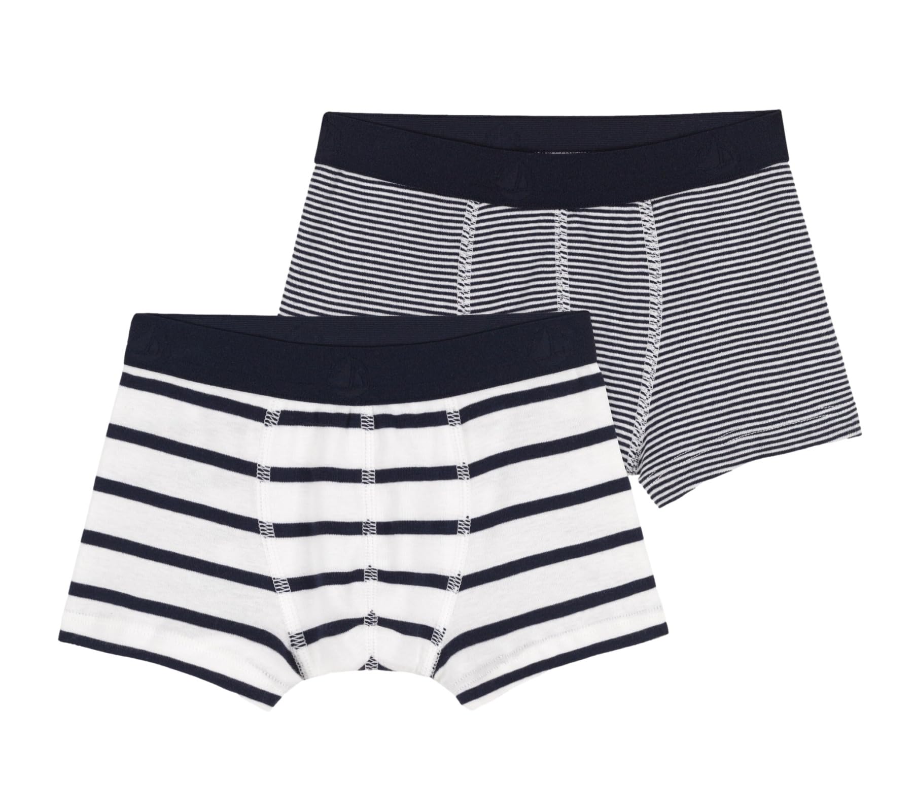 

Petit Bateau Mirale PB500 Marinière & Trunks, 2-Pack, Boys, 3-Year, A01FR00A, Other, PB50,