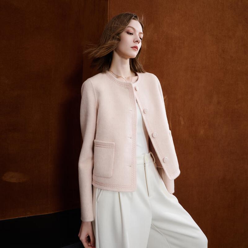 

Sancai 2025 Winter Short Double-Faced Wool Coat XL (170/92A)