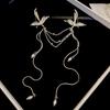 Phoenixes Brooch with Pearls and Fringe for Women and Men Long Flowing Tassels Pin Party Accessories Anniversary Gift
