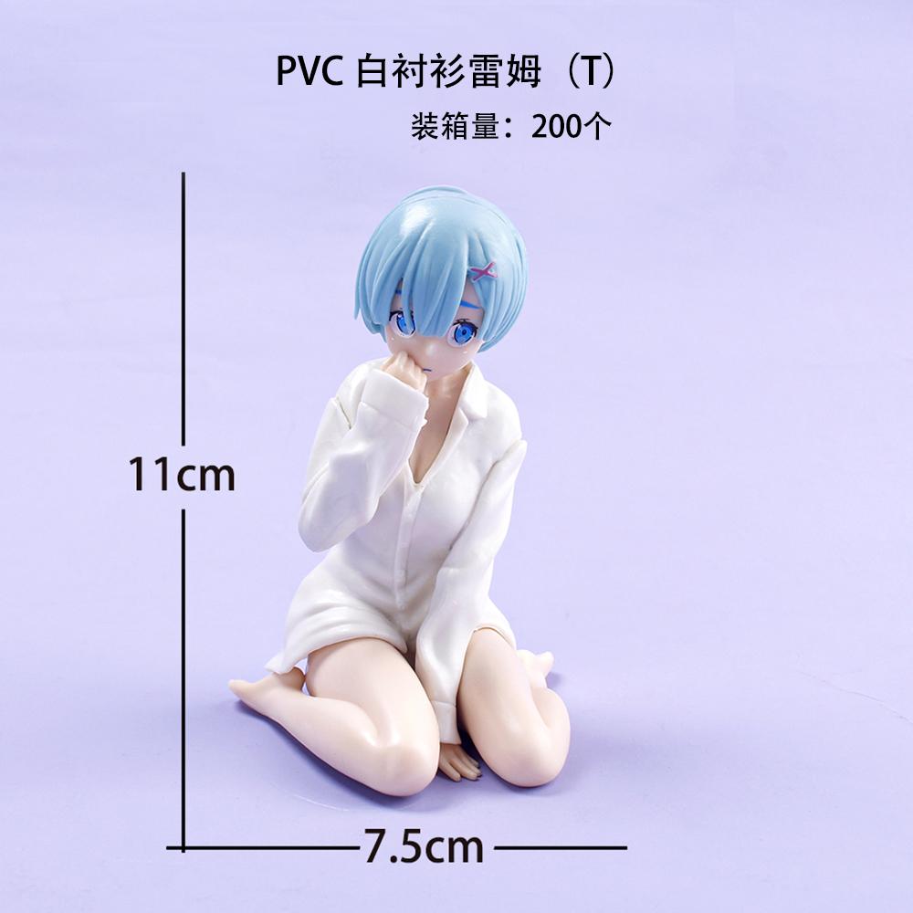 Figurină Anime Re ZERO Starting Life In Another World 11CM Rem Poziție Îngenuncheată Model Anime Jucării Cadouri Ornamente