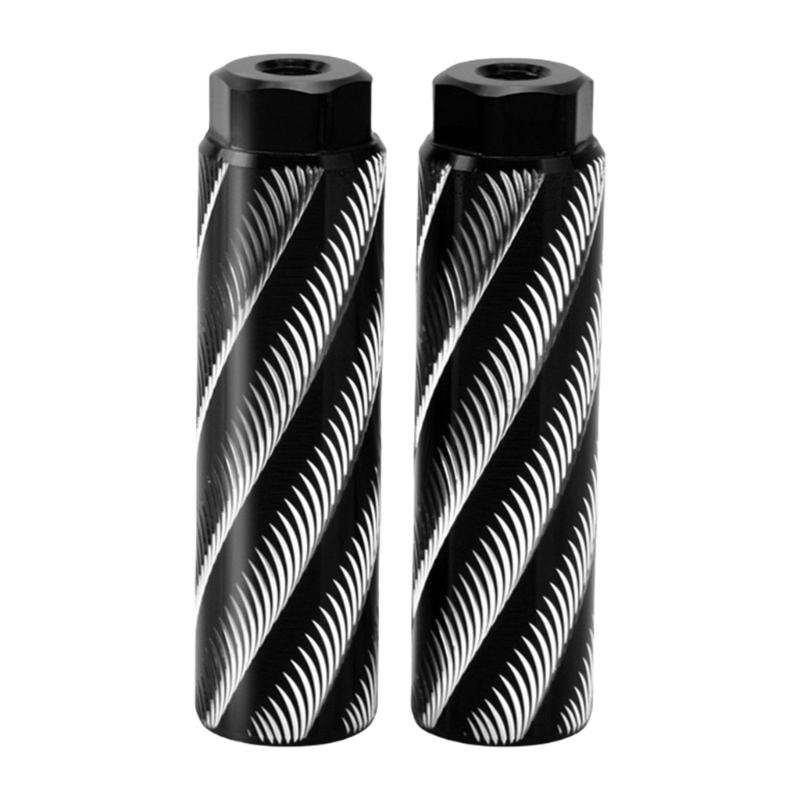 2er-Pack Aluminiumlegierungen Fahrrad Hinterradständer Schwerer Typ Fahrräder Pedale Ständer Verbessert den Grip Radfahren Sicherheit