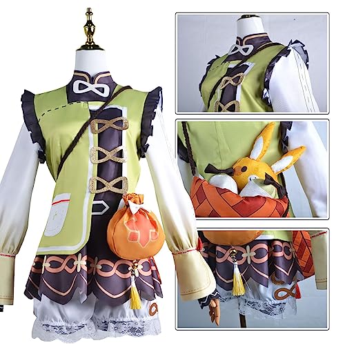 [Milky Time] Genshin Impact Cosplay Halloween Anime Character for Women (Yaoyao)