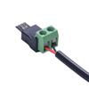 5 sztuk Złącze męskie Typ-C do 2-pinowego 5V Bez lutowania Adapter ładowania Głowica szybkiego połączenia Do ładowania telefonów komórkowych, komputerów, tabletów